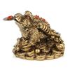 TOP-MART Resin Feng Shui Luck Fortune Ornament Office Businessative Craft Home Decor