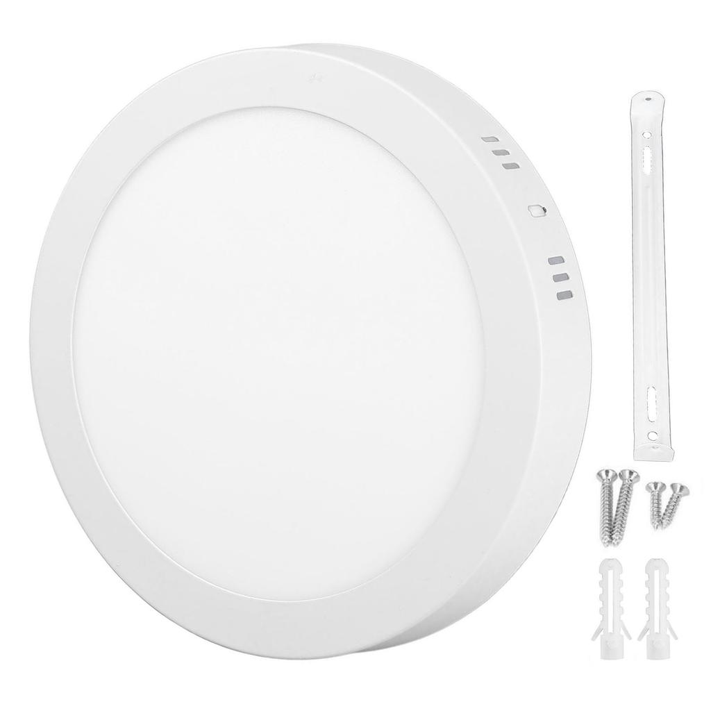 LED Flush Mount Ceiling Light 18W 6000 6500K White Light Ultra Thin Round Flat Panel Ceiling Light for Hallway