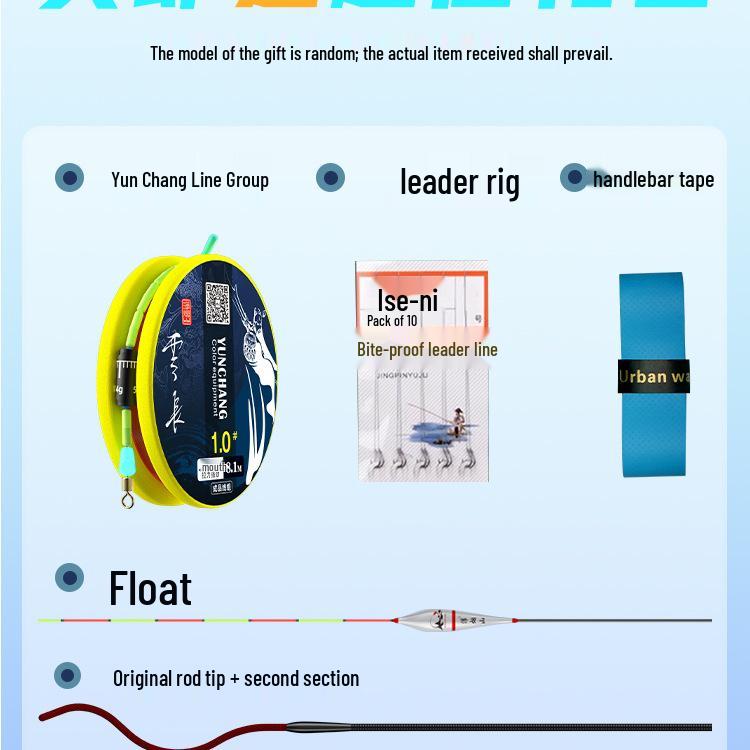Ultra-Light, Ultra-Hard Fishing Rod: Stream Rod with 19-Tone & 28-Tone Options for Crucian Carp