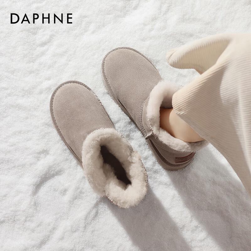 Daphne Women s Winter Faux Fur Lined Snow Boots 38