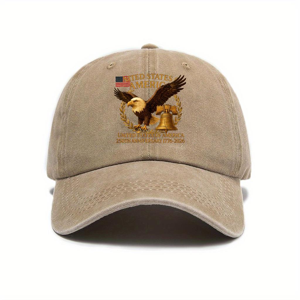 Hot-selling American Anniversary Fashion Denim Baseball Cap Female Retro Printed Soft Top Cap Male