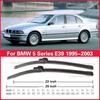 Wiper Front Wiper Blades For BMW 5 Series E39 525i 528i 530i 540i M5 1995-2003 Windshield Windscreen Window Rain Brushes 26"+22"