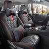 Full Coverage Custom Car Seat Covers for Car Seat Covers For Toyota RAV4 2019-2025 Faux Leather Protective Accessories- Full Set