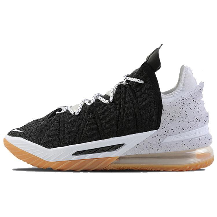 

новые Nike LeBron 18 EP Черный Белый Резина 40