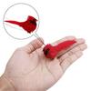 10Pcs Artificial Red Christmas Lucky Birds DIY Xmas Tree Pendant Decoration Gift