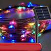 Waterproof Solar Copper Wire LED Light Strip for Outdoor Garden and Balcony Décor
