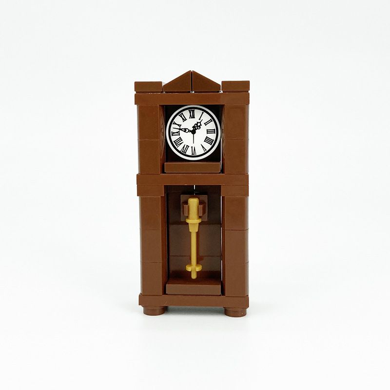 MOC Small Modern Home Particle Sofa TV Cabinet Interior Decoration Furniture DIY Building Blocks