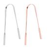 Oral Care Metal Tongue Scraper Bad Breath Treatment Oral Hygiene Maintaining Tongue Cleaner