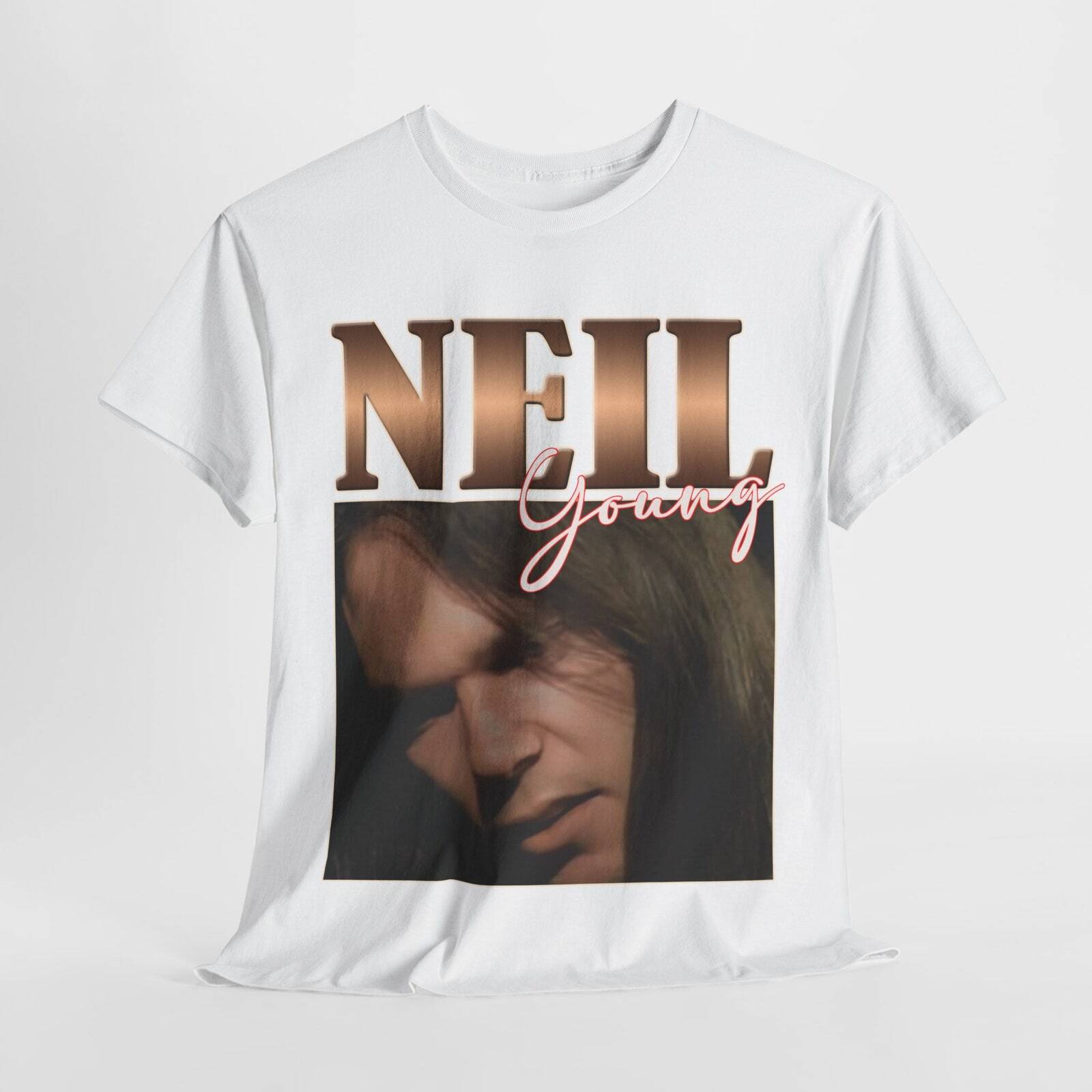 Neil Young Shirt, Neil Young Vintage Shirt, Neil Young T Shirt Vintage 90s Inspi XXXL