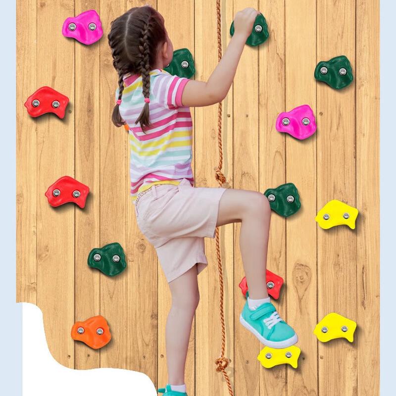WEZHO Kids Climbing Holds Set