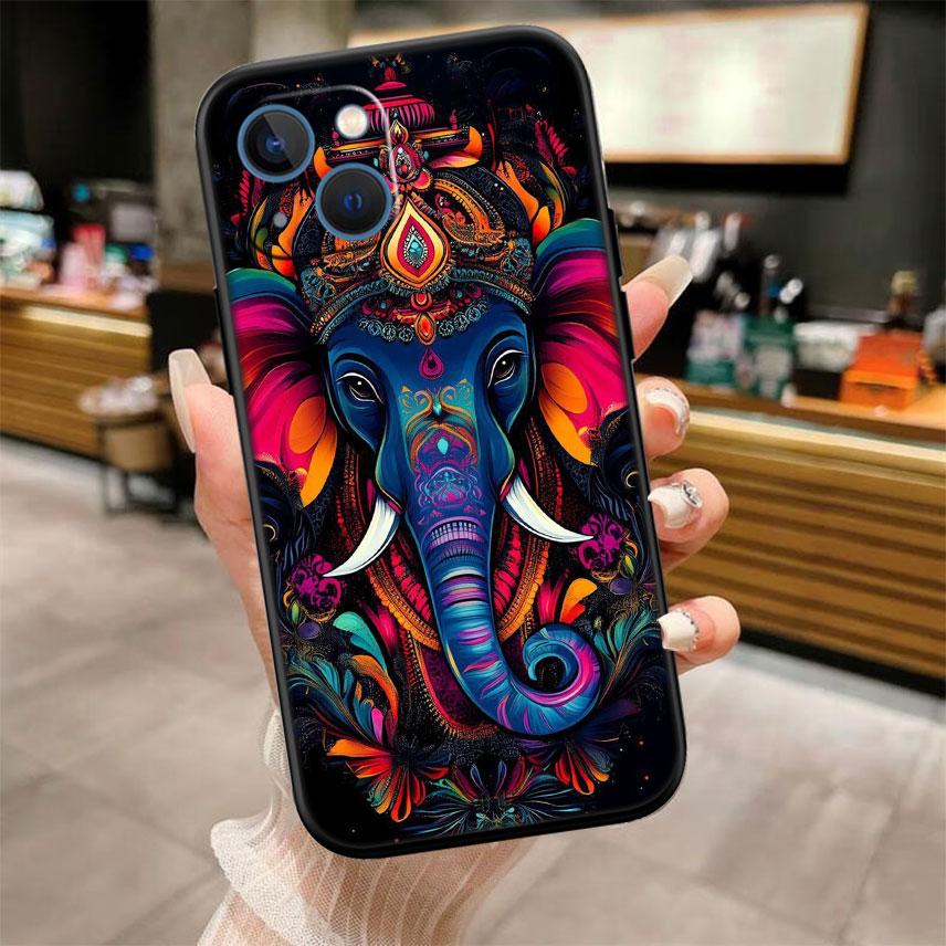IK4 Animal Elephant Phone Case for Samsung Galaxy A11 A12 A13 A15 A52S A53 A55 A56 A70 A71 A72 A73 F06 F16 F56 S10 Plus S10e