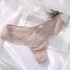 G-String Women's Panties Ice Silk Seamless Perspective Underwear Women Thong Plus Size 164