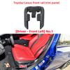 Copertura Guida Binario Scorrimento Sedile Anteriore Sinistro Destro per Auto Accessori Auto Per Lexus ES 18-25 Toyota Prius 15-22 Harrier 20-25