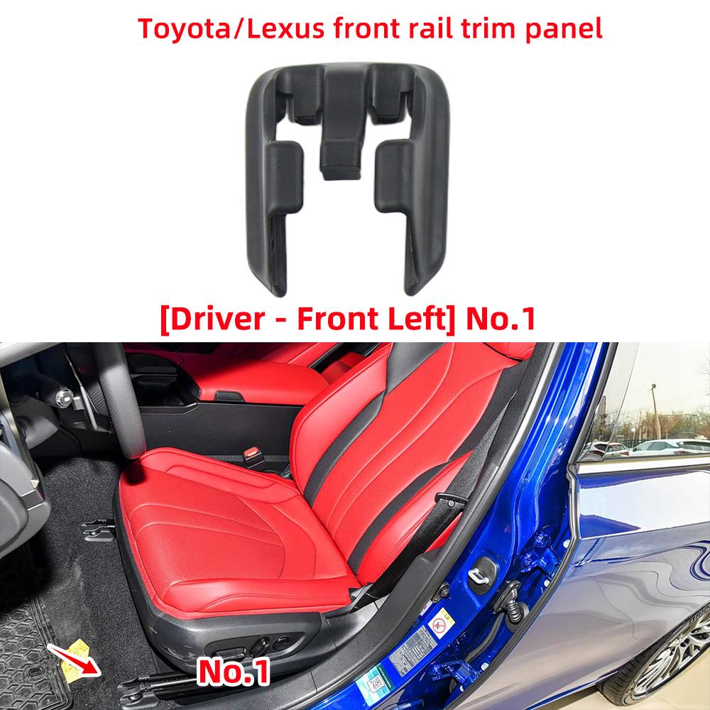 Copertura Guida Binario Scorrimento Sedile Anteriore Sinistro Destro per Auto Accessori Auto Per Lexus ES 18-25 Toyota Prius 15-22 Harrier 20-25