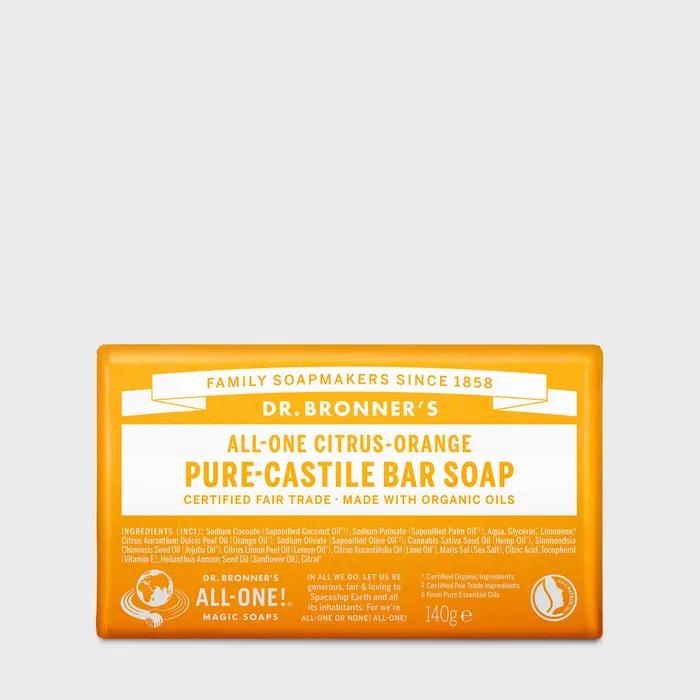 Citrus Orange Pure Castile Bath Soap 140g