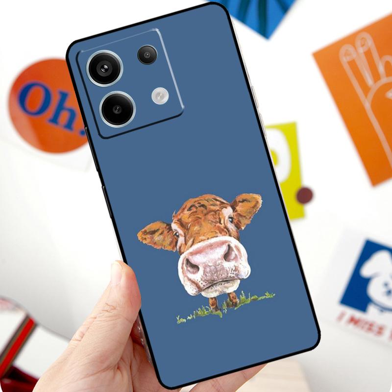 

Cute Highland Cow Funda For Xiaomi Redmi Note 13 10 11 12 14 Pro 11S 12S Case For Redmi 15 12C 13C 14C 10C 15C Redmi Note 13 4G