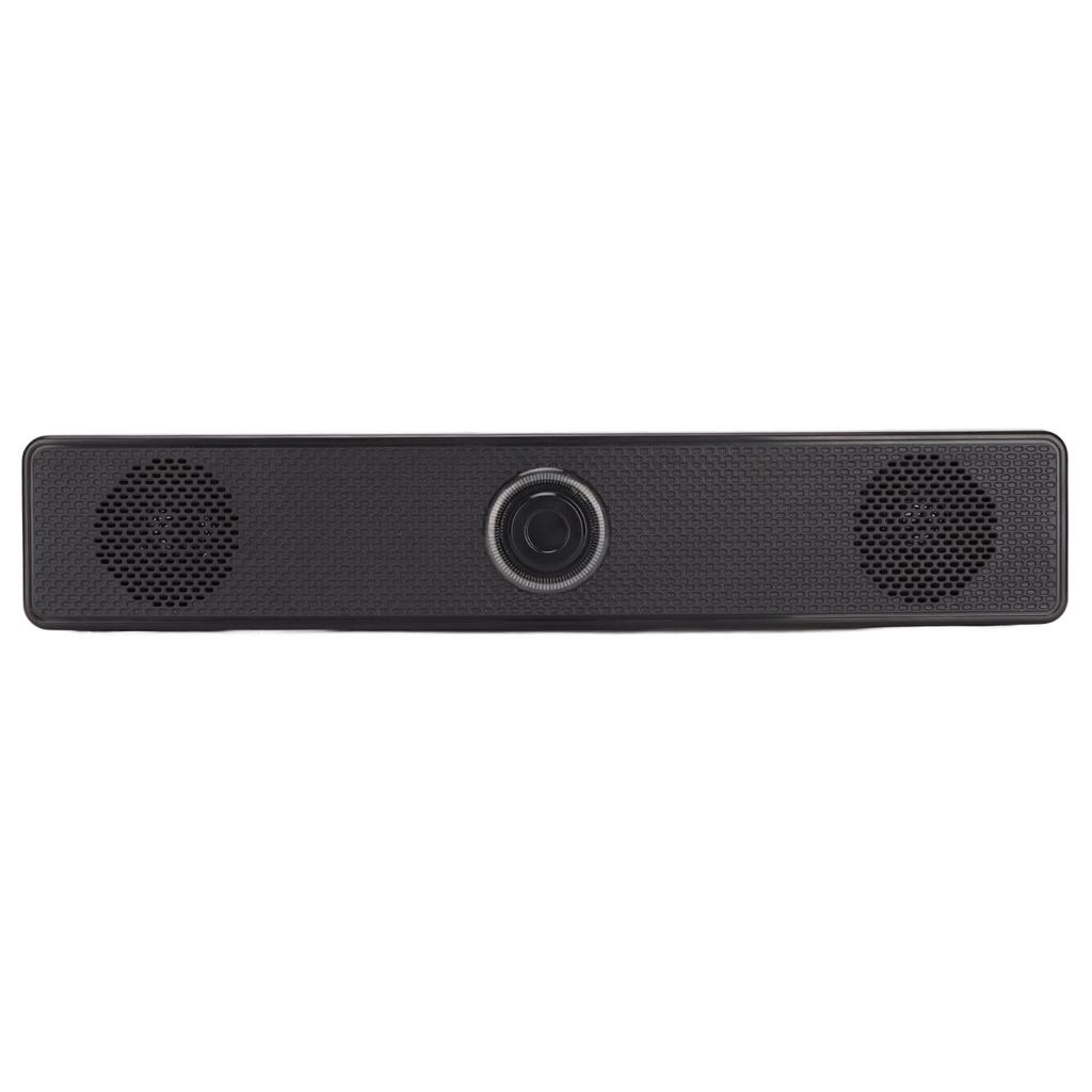 E 350TS Computer Speaker 3.5mm Input USB Powered Wired Computer Soundbar with Volume Control for
