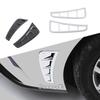 For Hyundai Sonata DN8 10Th     Car Cover Body Front Vent Frame Plate Trim Stick Racing Grid Grill Grille Panel