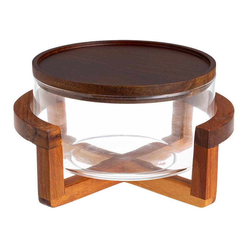 Japanese Glass Fruit & Salad Plate for Home