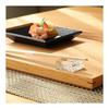 ADERIA Chopstick Rests, Square, Set of 5, Crystal Glass, Made in Japan, F-70861
