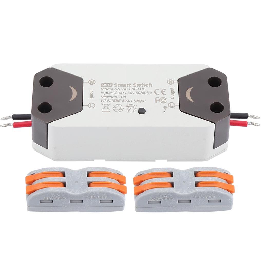 DIY WiFi Smart Light Switch Universal Breaker Remote Control Works with  Alexa Google Home