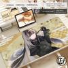 Anime Jjuufuutei Raden Mouse Pad Nonslip Thickened Mouse Pad Student Gaming Cushion Large Writing Lock Edge Office Hybxaxc