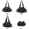 Borsa a tracolla tote in morbida pelle vintage Y2K: Stile Europeo e Americano, Borsa a Spalla Singola Versatile per Donna