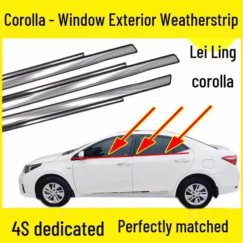 Levin Corolla Glass Outer Pressure Waterproof Window Sealing Strip