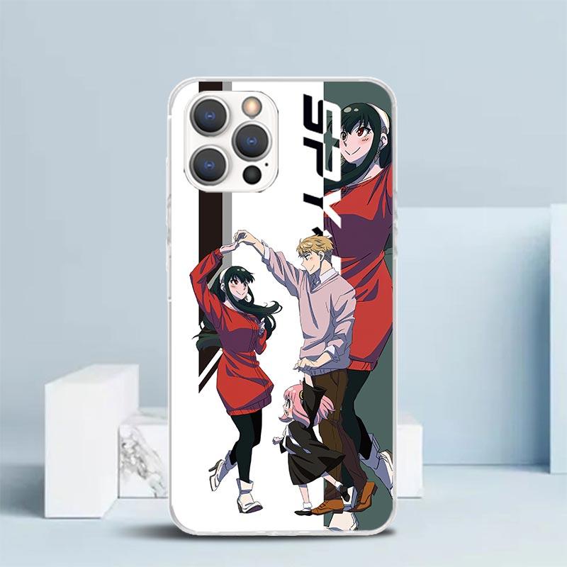 Anime Spy Family Anya Phone Case For IPhone 16 17 Air 16E 15 14 Plus 13 Mini 12 11 Pro Max 7 8 + SE 2020 Soft TPU Back Cover 16