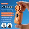 Lady's Mini Fan Handheld Small Portable Fan Cooling Turbo 5 Speeds 3000mAh LED Display 180° Rotatable Clip Rechargeable Fans