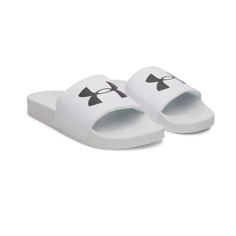 Under Armour UA ARMR Casual Lightweight Slide Sandals Men Footwear White 6007527-100
