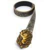 Girls Punk Waist Belt for Banquet Idol Costume Embossed Belt Waist Body Jewelry for Party/Club for Jeans Pants