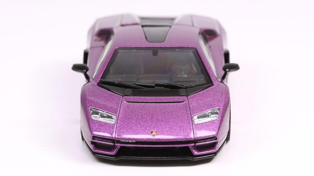 TYS Mart Limited Hing Lamborghini Countach LPI Finished Model (Hung Toys) 1/64 800-4 (Viola 30th) HS003-05