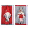 2Pcs Handle Protective Cover Faceless Doll Microwave Door Handle  Xmas Decorations