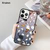 Funny Cartoon Cat Phone Case For iPhone 17 Air 16 15 14 Ma Plus 11 12 13 Pro Ma Phone Cover Coque