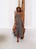 Europe, America, the new Bohemian suspender split women's dress