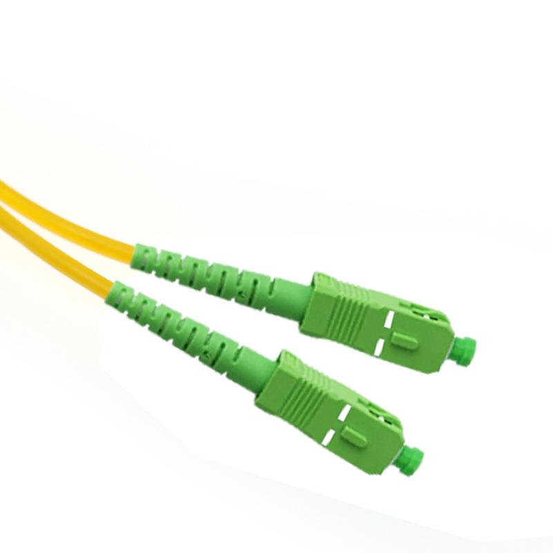 Telecom-Grade 1x2 SC/APC Splitter Fiber Optic Patch Cord