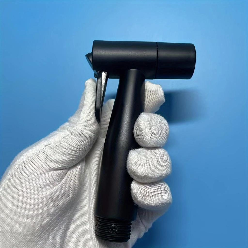Toilet Bathroom Hand Held Bidet Spray Diaper Shower Sprayer Set Flow ABS Control Portable Shattaf Jet Douche