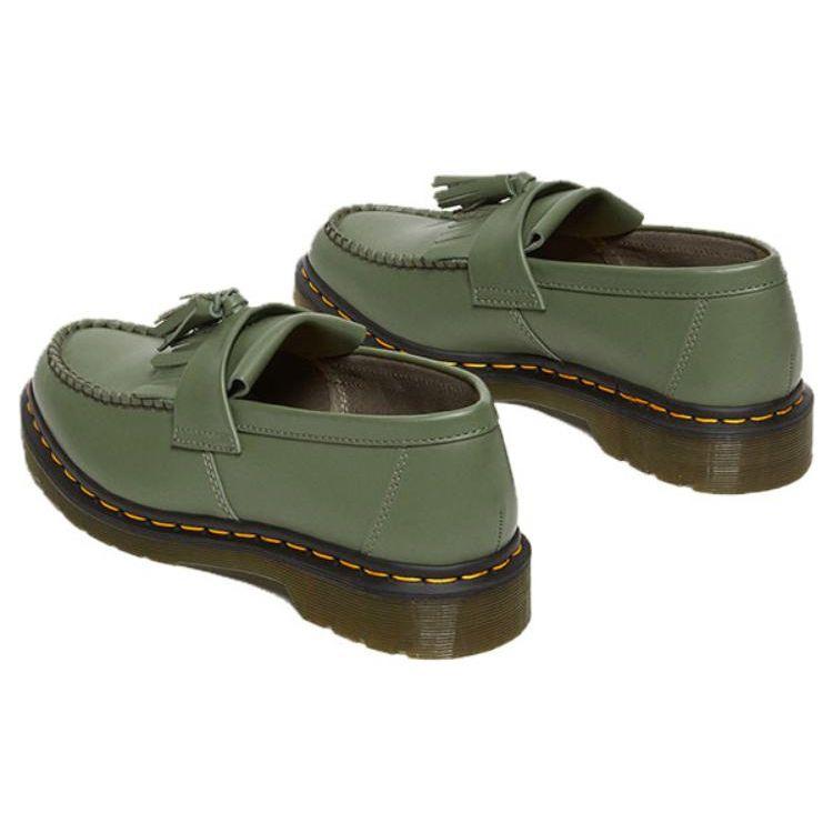 Dr. Martens Adrian YS Unisex Khaki Grün Leder 27759384