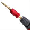 Adjustable Drill Bit Stop Collar Woodworking Positioning Clamp Aluminum Alloy Depth Stop Ring Fixing Tool