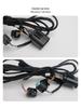 Compatible with 03-11 BMW 5 Series E60 Front Bumper Parking Sensor Wiring Harness 520/525 (61126928362).