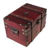 Vintage Wooden Storage Box Antique Jewelry for Je