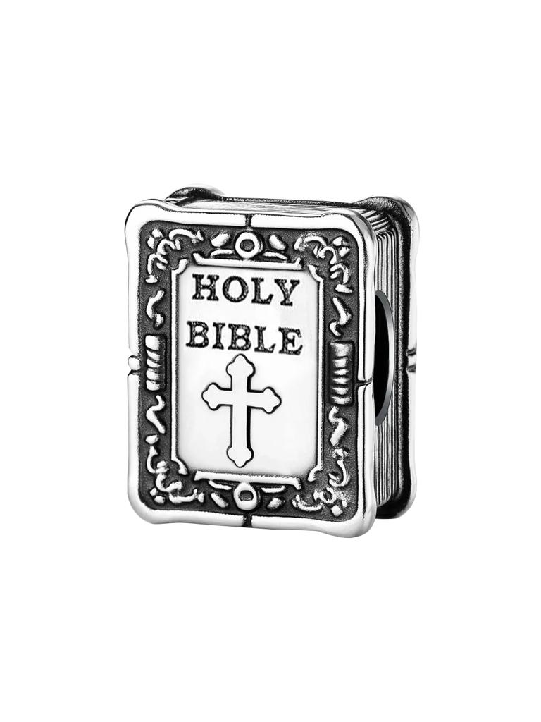 Silve Cross Travel Bible Cat Dog Chameleon Pet Charms Bead Diy Bracelet Bangle Of High Quality Fine Jewelry