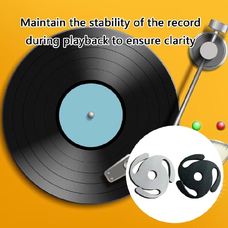 Record Adapter Precise 45RPM Record Adapter For Recorder Players With Long Durability