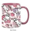 Gift Ceramic Halloween Coffee Mug 3D With Handle Tea Mug Spooky Ghost Mug