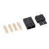 RC Plane Connectors Male Female Pair Reusable RC Adapter Strong Toughness Plastic RC Adapter Plugs for Aircraft Models
