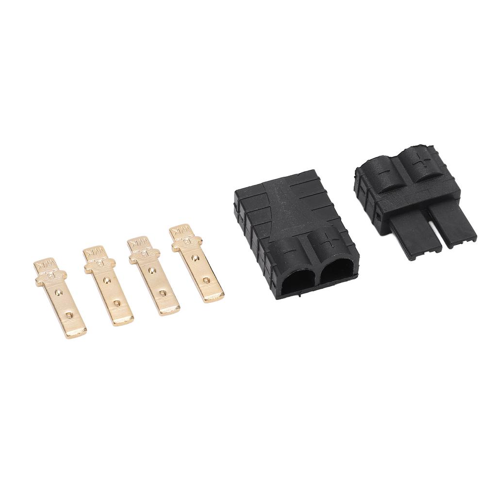RC Plane Connectors Male Female Pair Reusable RC Adapter Strong Toughness Plastic RC Adapter Plugs for Aircraft Models