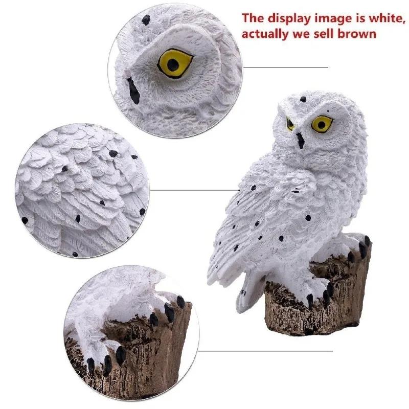 Garden Decor Waterproof Solar Power LED Light Garden Path Yard Lawn Owl Animal Ornament Lamp Outdoor Decor