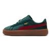 Mayze Velvet Women Low-top Retro Skate Shoes Green 373935-03