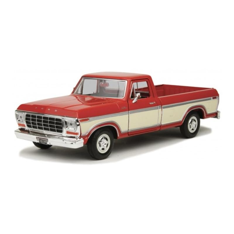 

MOTORMAX американский автомобиль Ford Mini Car 1/24 F-150 пикап трек 1979 (красный/кремовый) [продукт]